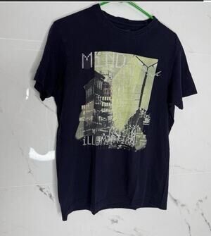 Tru Trussardi Graphic T-Shirt Sz S/M Mind Illumination Rare